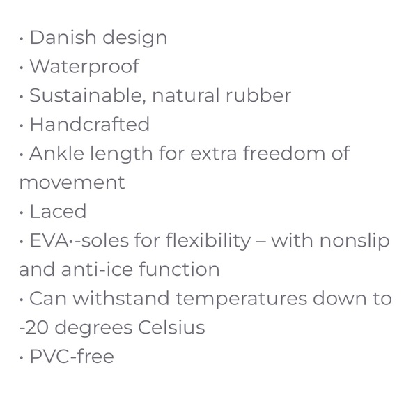 Ilse Jacobsen Hornbaek Blue Short Rubber Boots 36 - Picture 6 of 9